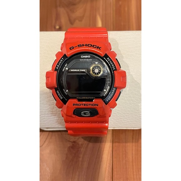 Casio G-Shock 3285 Orange-Red - Picture 2 of 7